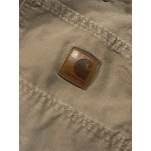 Carhartt B151 DKH Carpenter Pants Men's 40x32 Utility Work Duck Canvas Dungaree - Picture 6 of 11